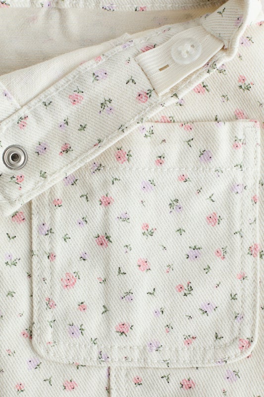 Cotton twill skirt