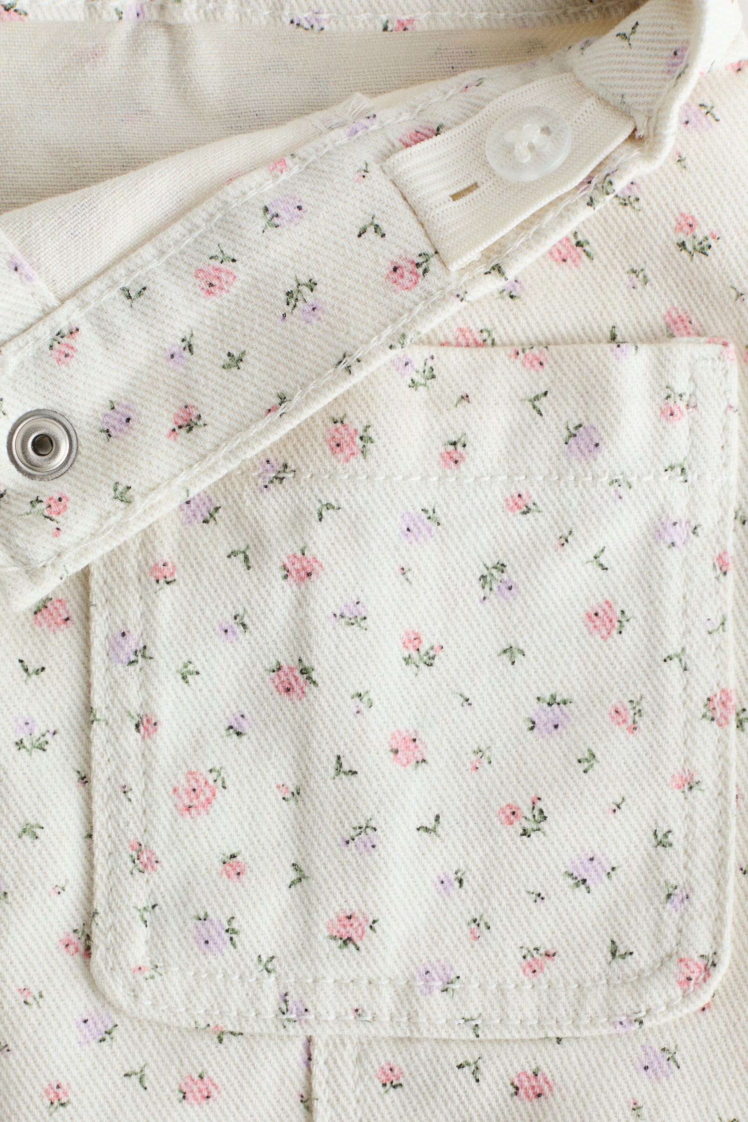 Cotton twill skirt