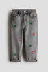 Regular Fit Printed jeans - Grey Minecraft / 9-10 Years