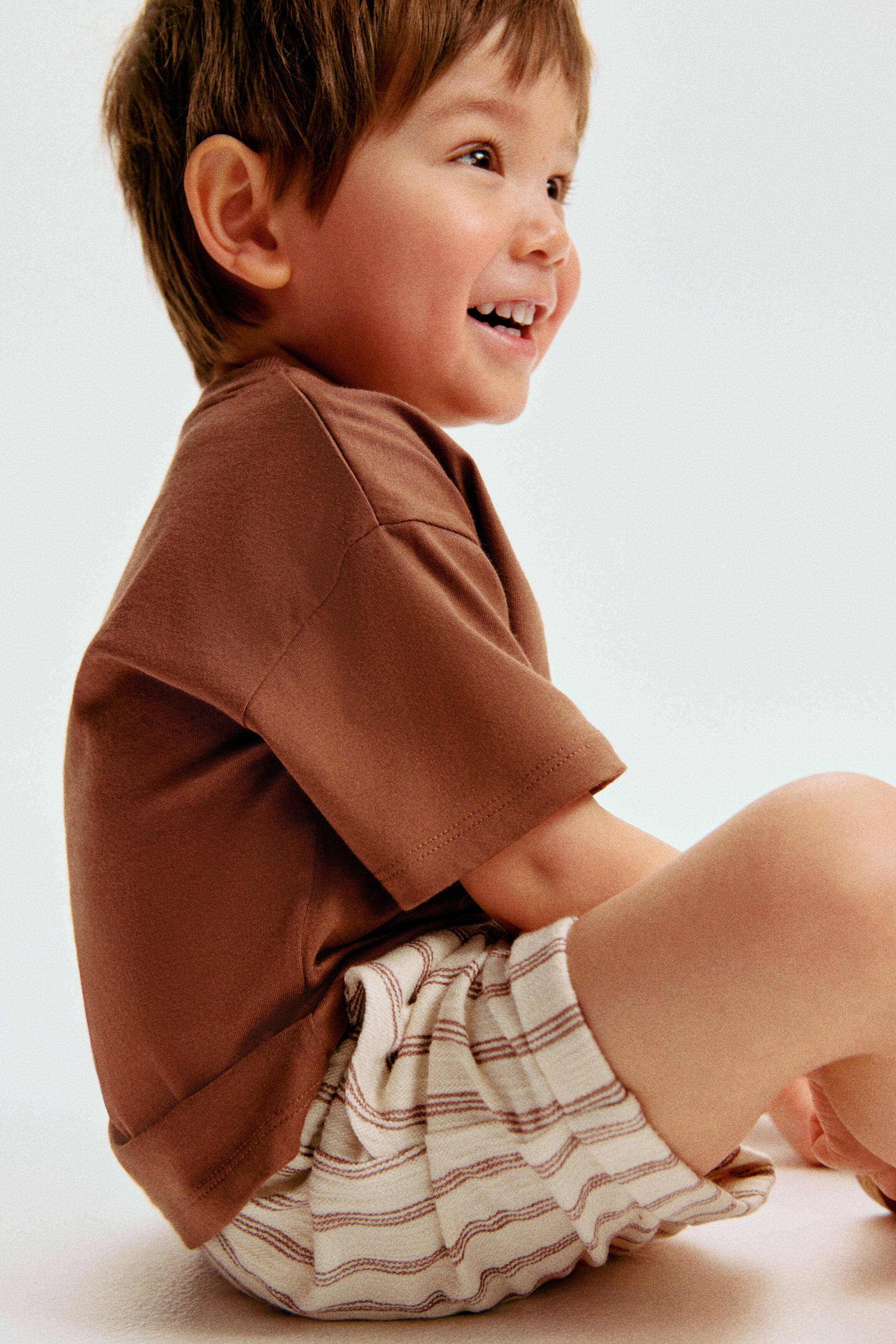 Cotton jersey shorts