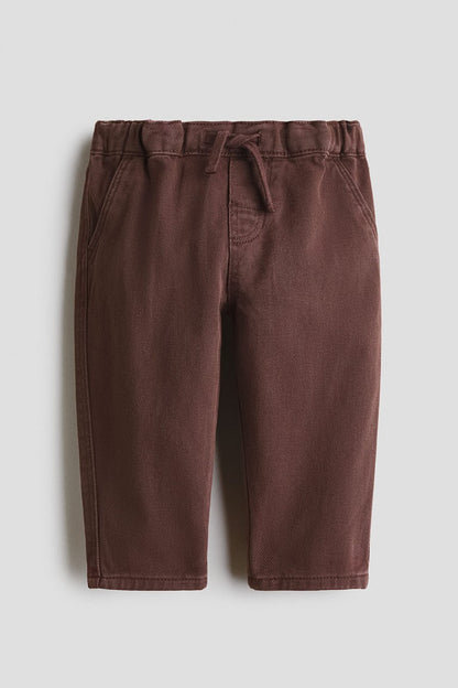 Cotton twill trousers