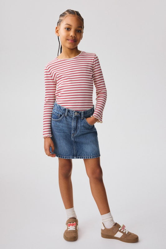 Denim skirt