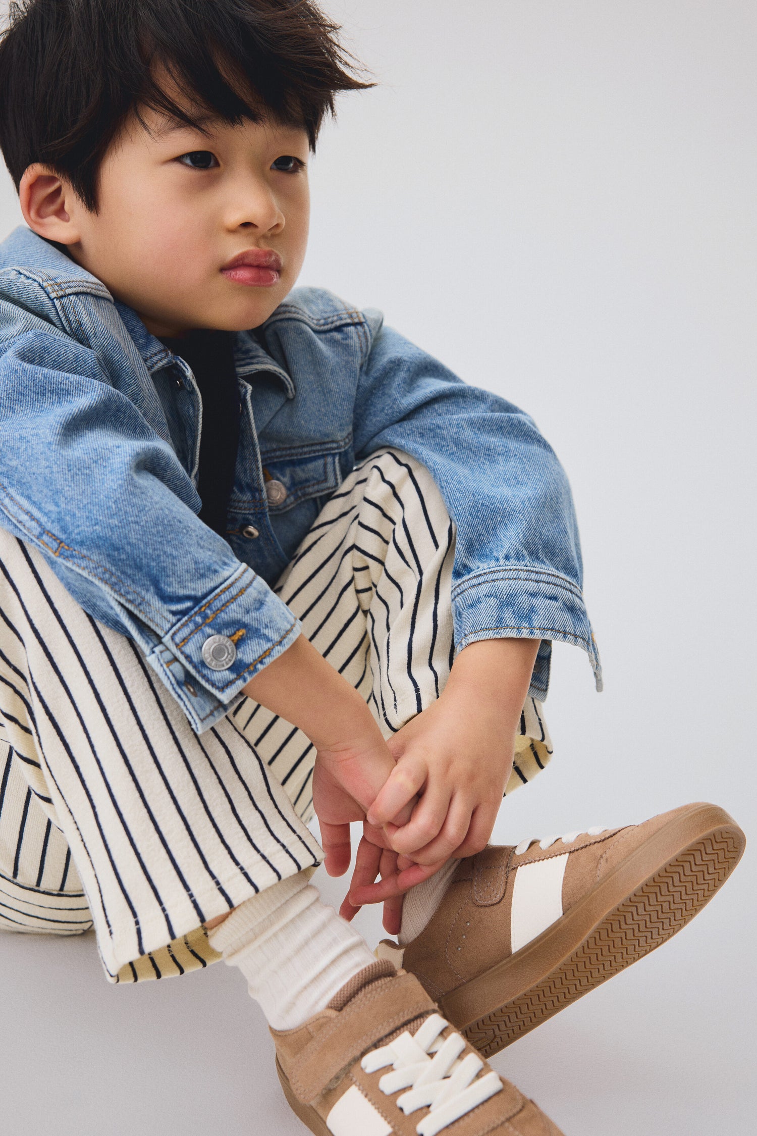 Terry drawstring trousers