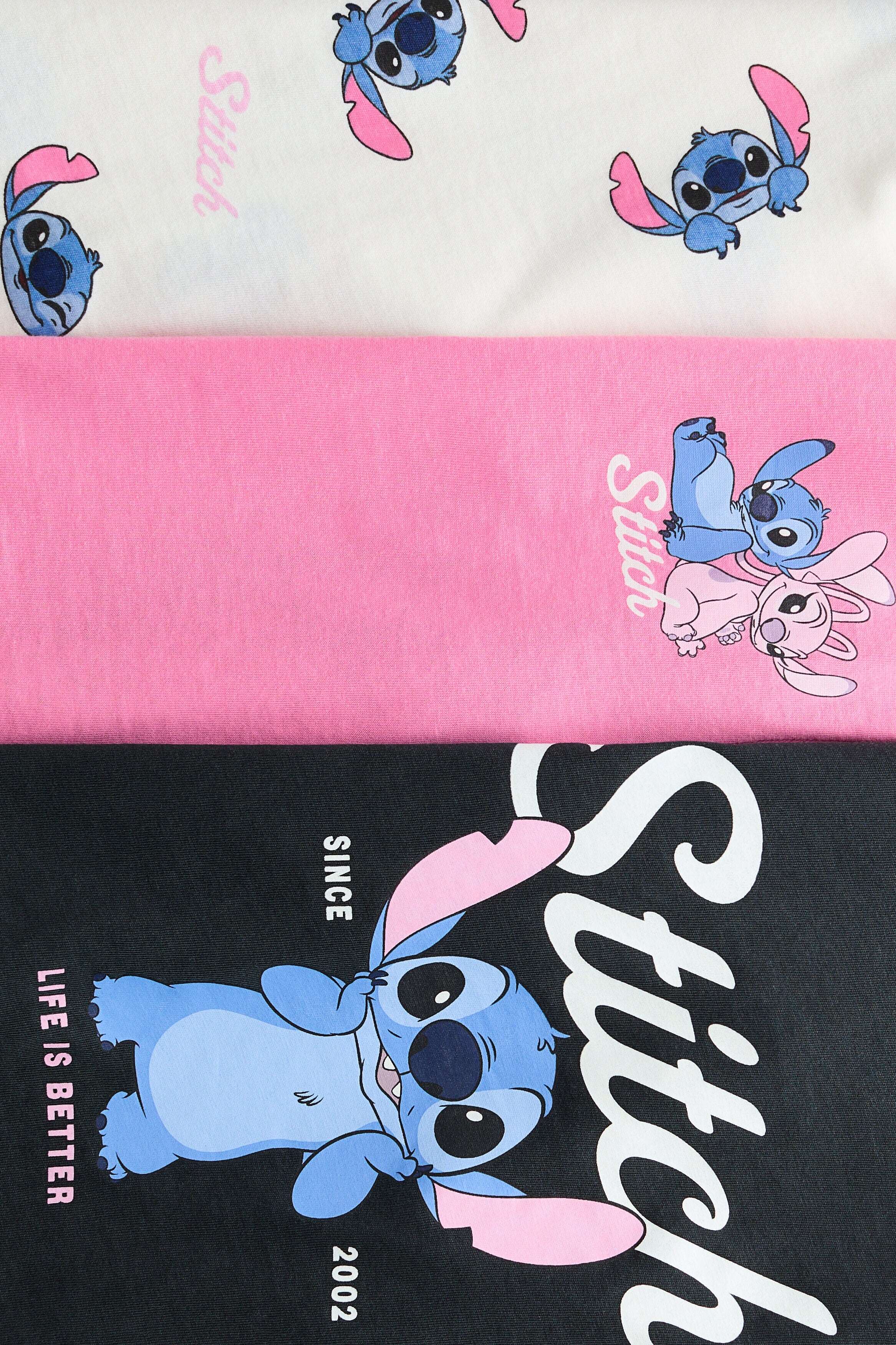 3-pack printed jersey tops