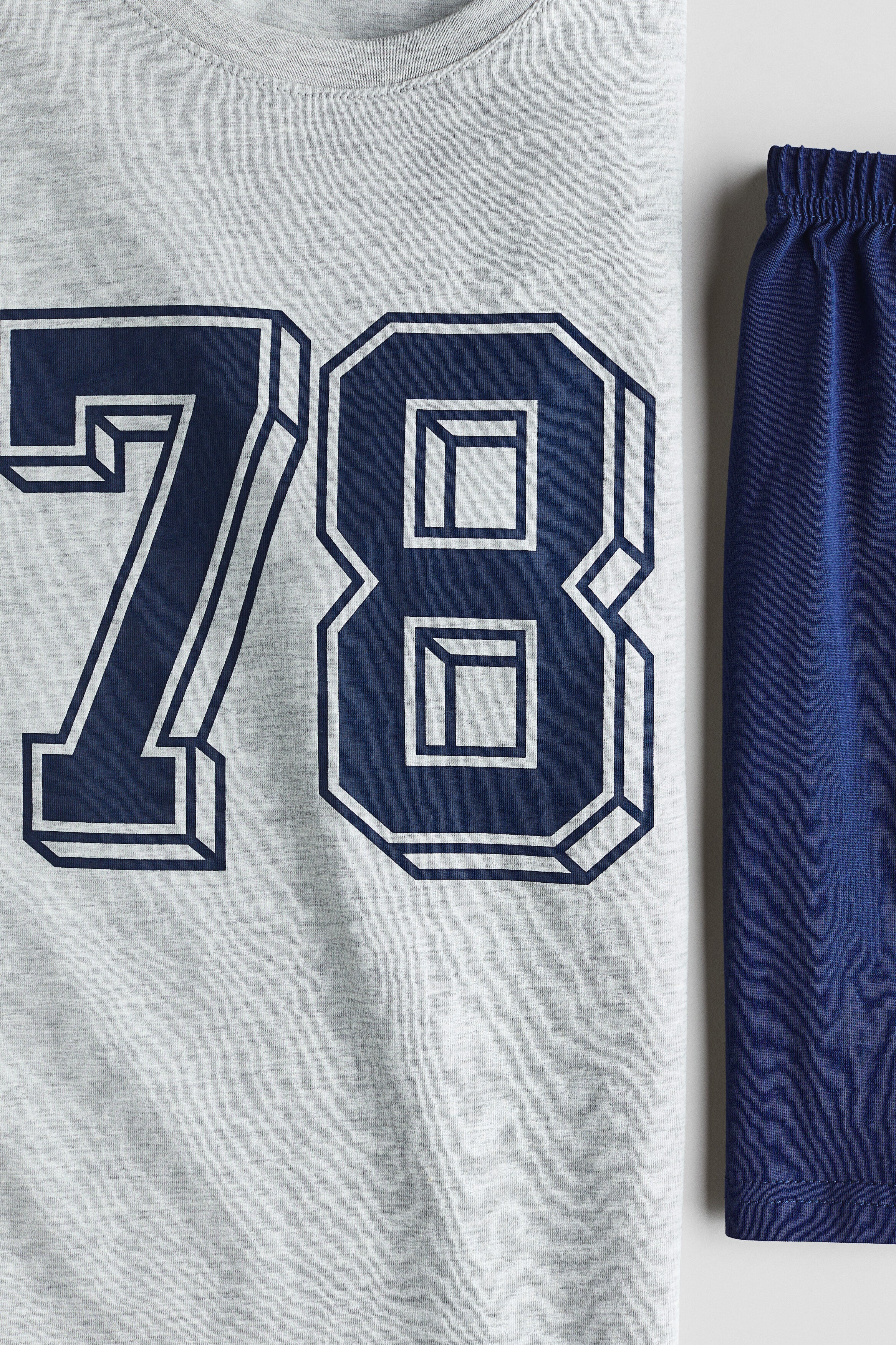 Cotton jersey pyjamas