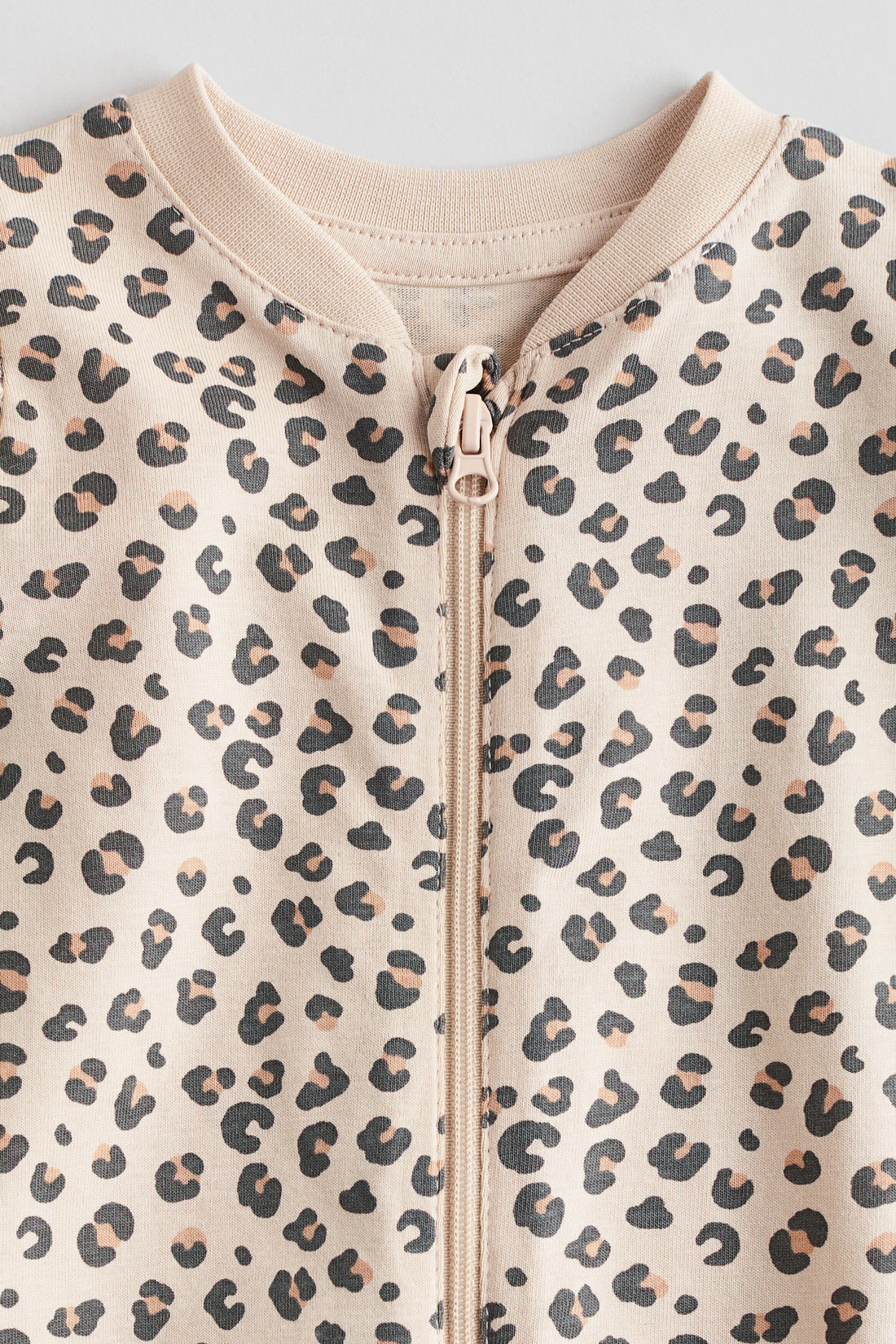 Light Beige Leopard Print