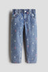 Loose Fit Tapered jeans - Blue Bluey / 9-10 Years
