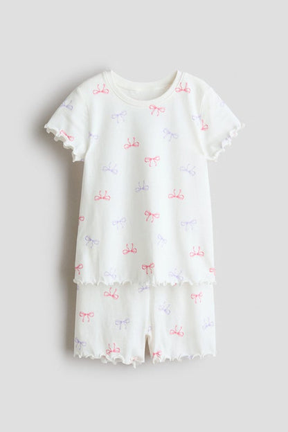 Pointelle pyjamas