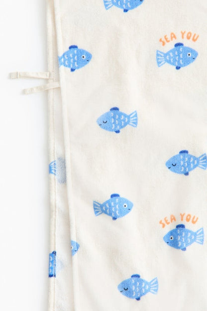Baby poncho towel