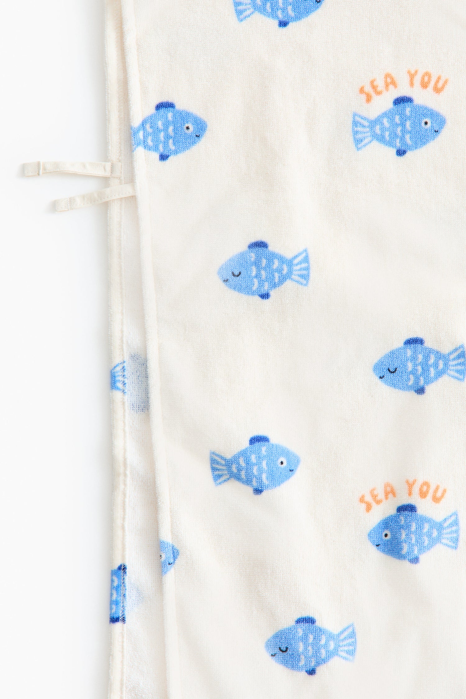 Baby poncho towel