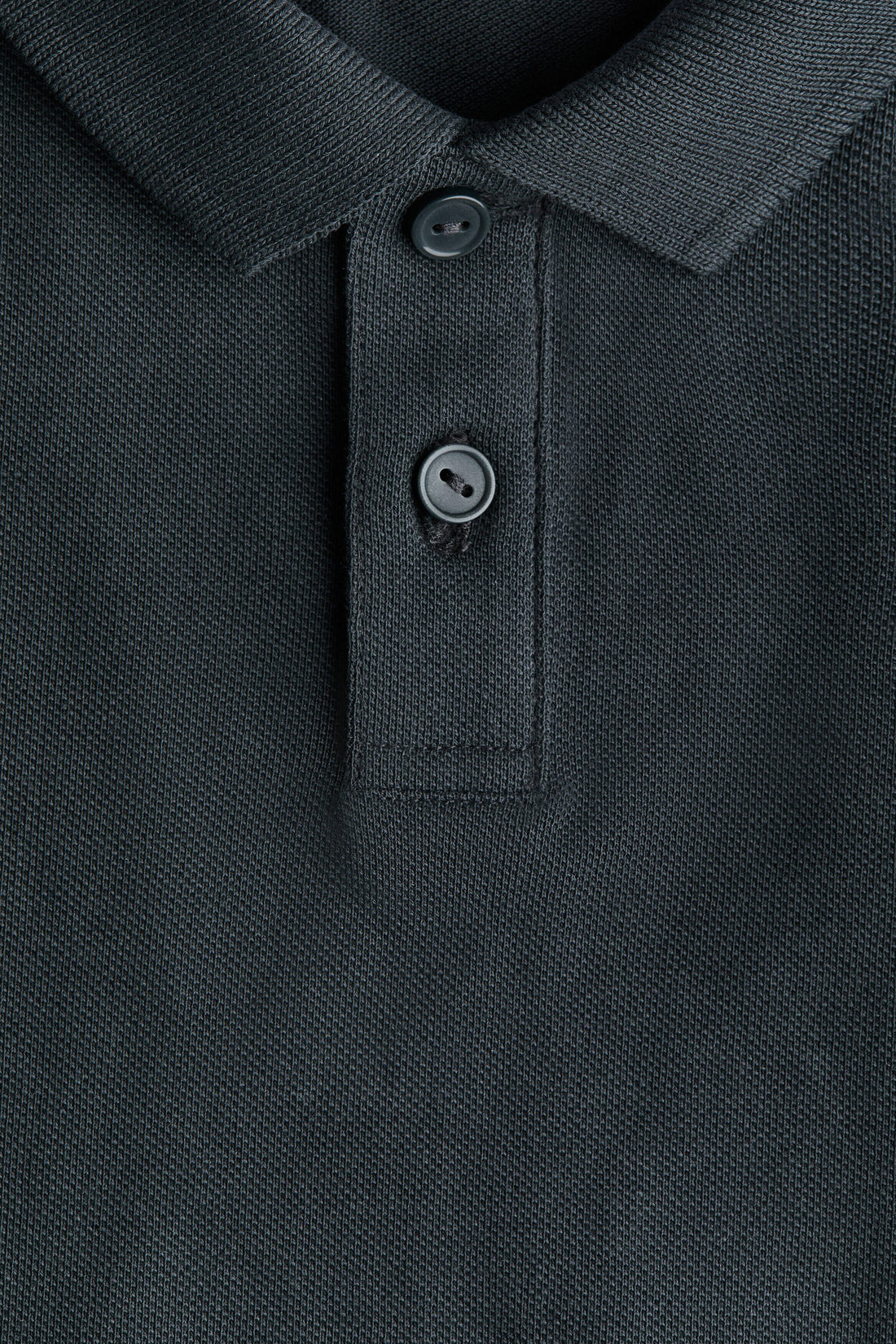 Cotton piqué polo shirt
