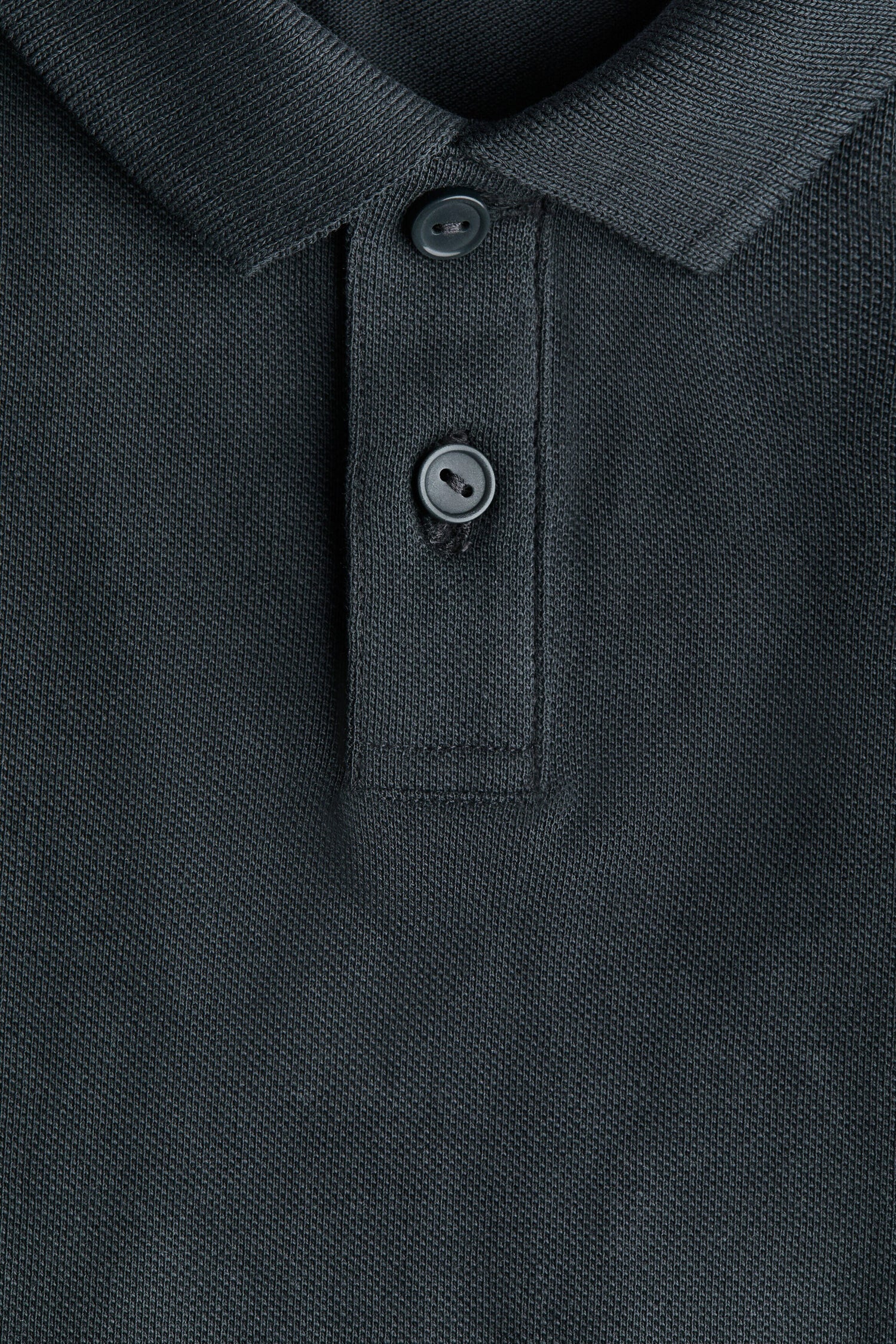 Cotton piqué polo shirt