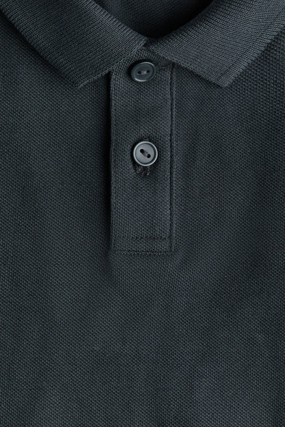 Cotton piqué polo shirt