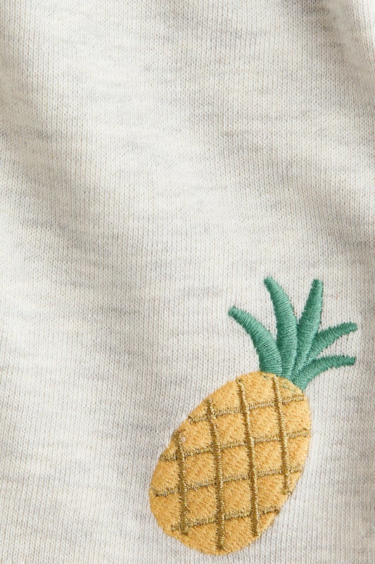 Embroidered sweatshorts