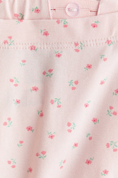 Printed cotton leggings Image 2 of 2