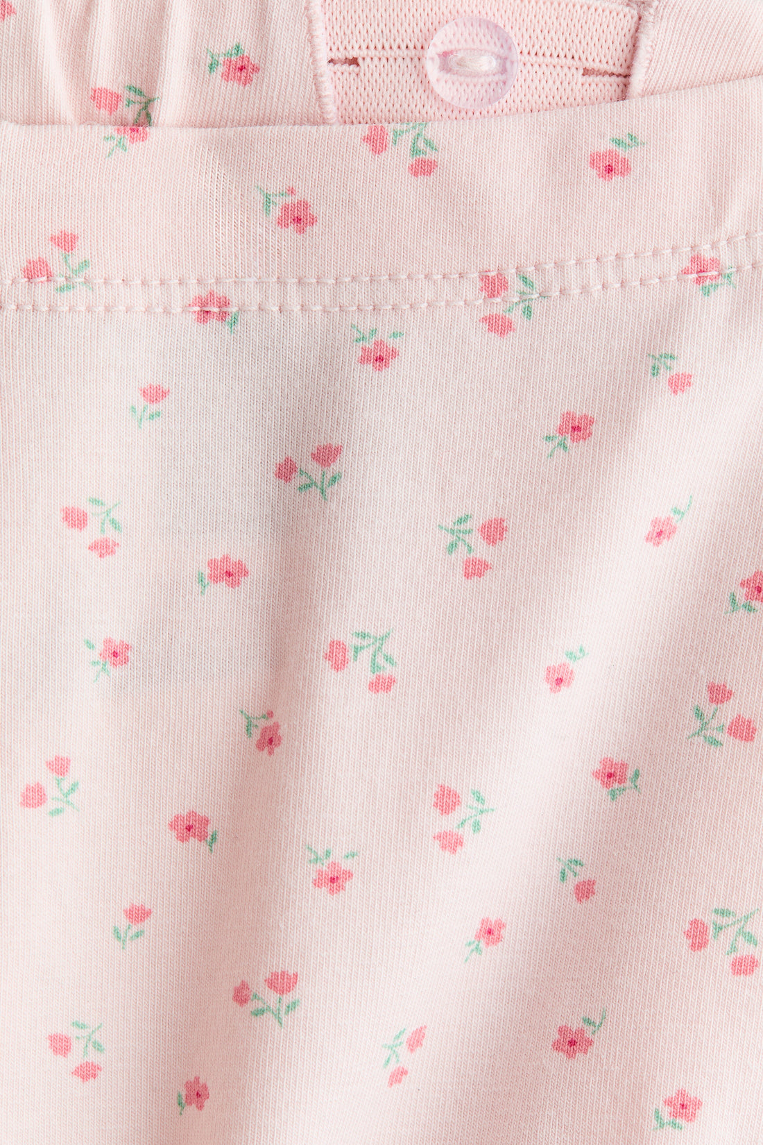 Printed cotton leggings