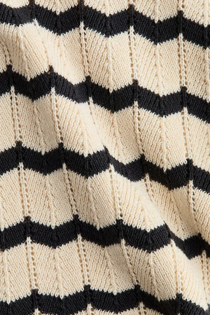 2-piece pointelle-knit cotton set