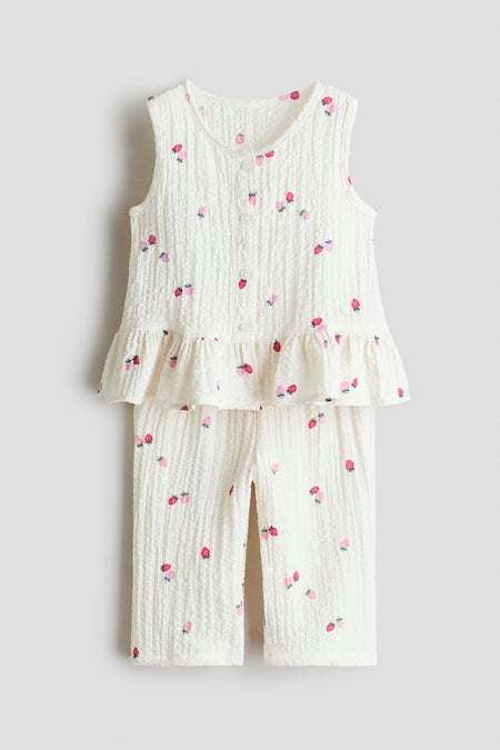 2-piece seersucker set