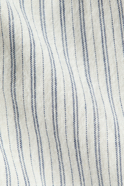 Linen-blend trousers
