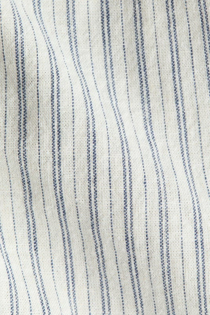 Linen-blend trousers