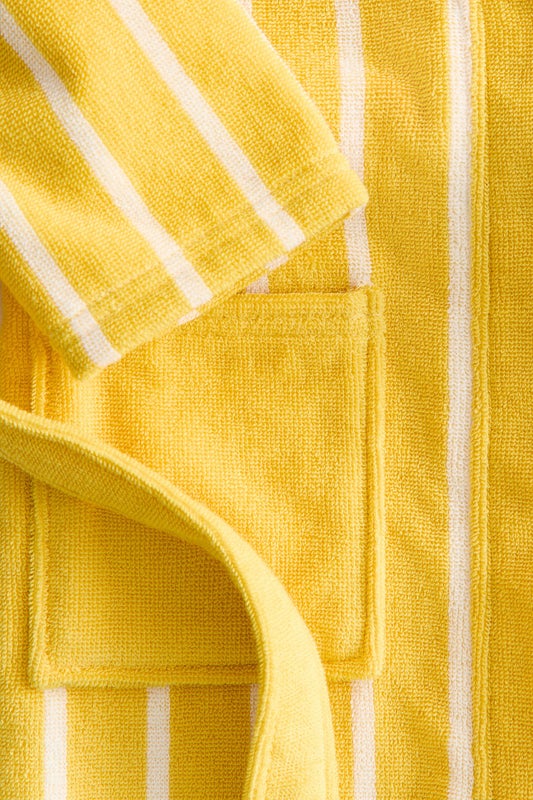 Appliquéd dressing gown