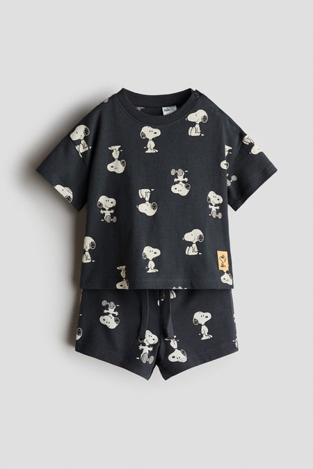 2-piece printed set