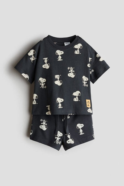 2-piece printed set