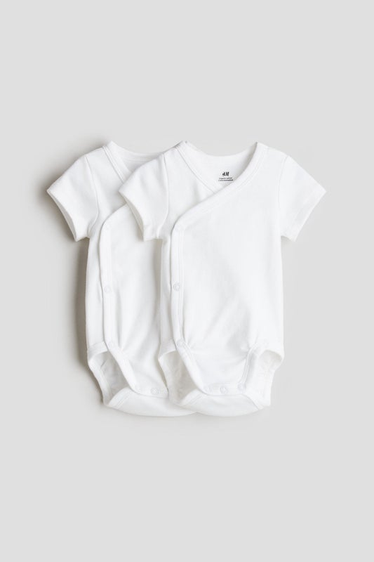 2-pack short-sleeved bodysuits