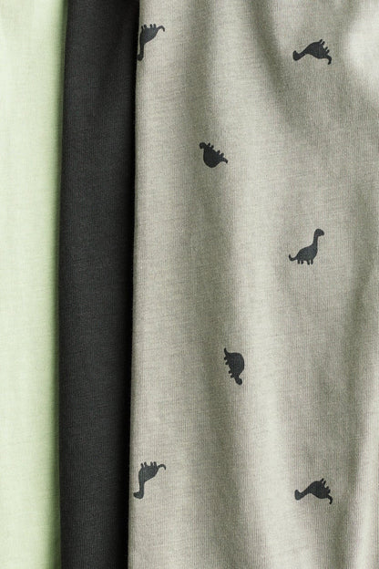 3-pack cotton jersey joggers Image 2 of 2
