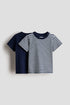 2-pack cotton T-shirts - 2Y