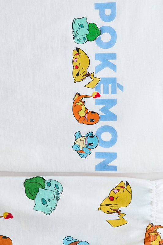 Printed cotton pyjamas
