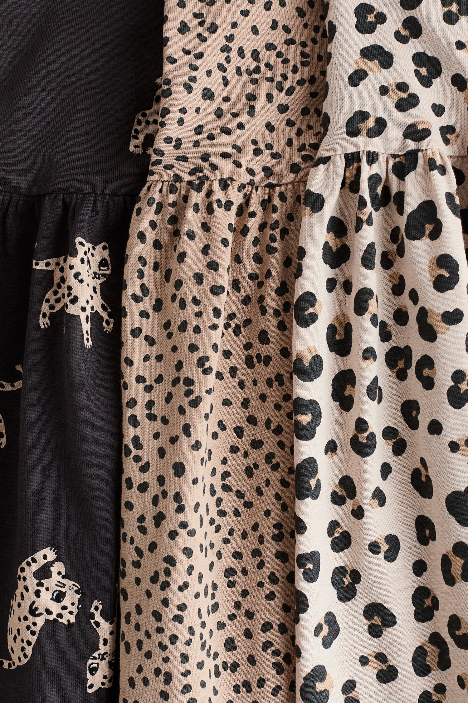 3-pack printed cotton dresses