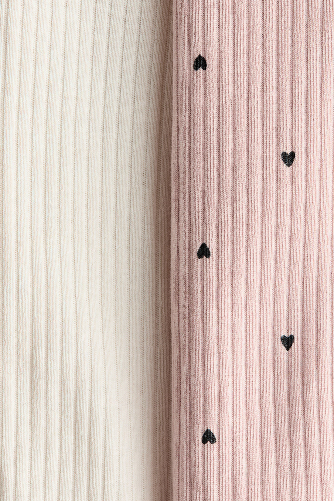 Light Dusty Pink Hearts