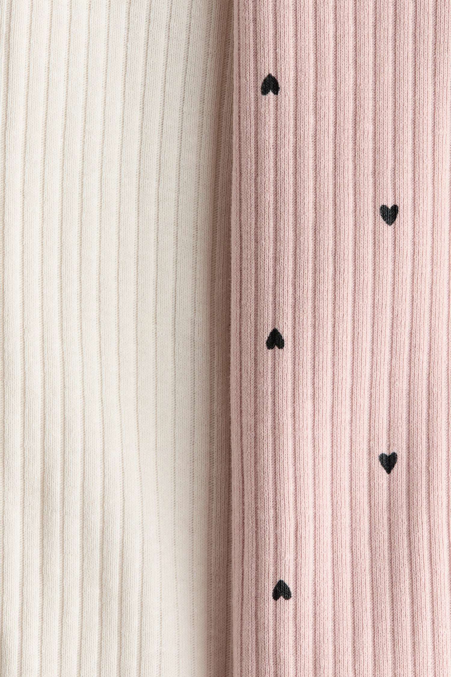 Light Dusty Pink Hearts