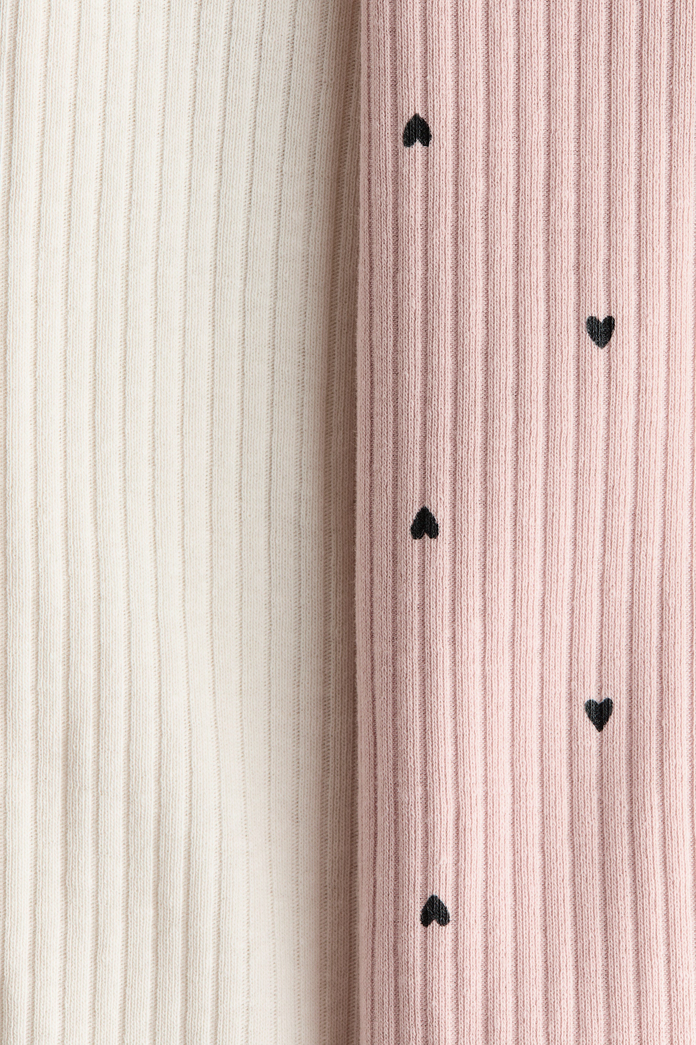 Light Dusty Pink Hearts