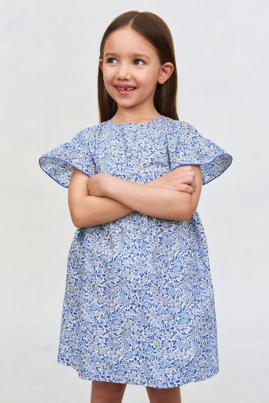 Printed cotton dress