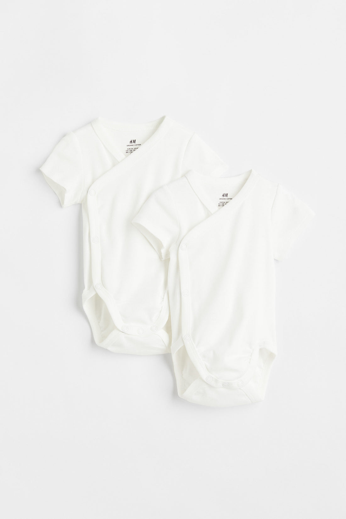 2-pack short-sleeved bodysuits