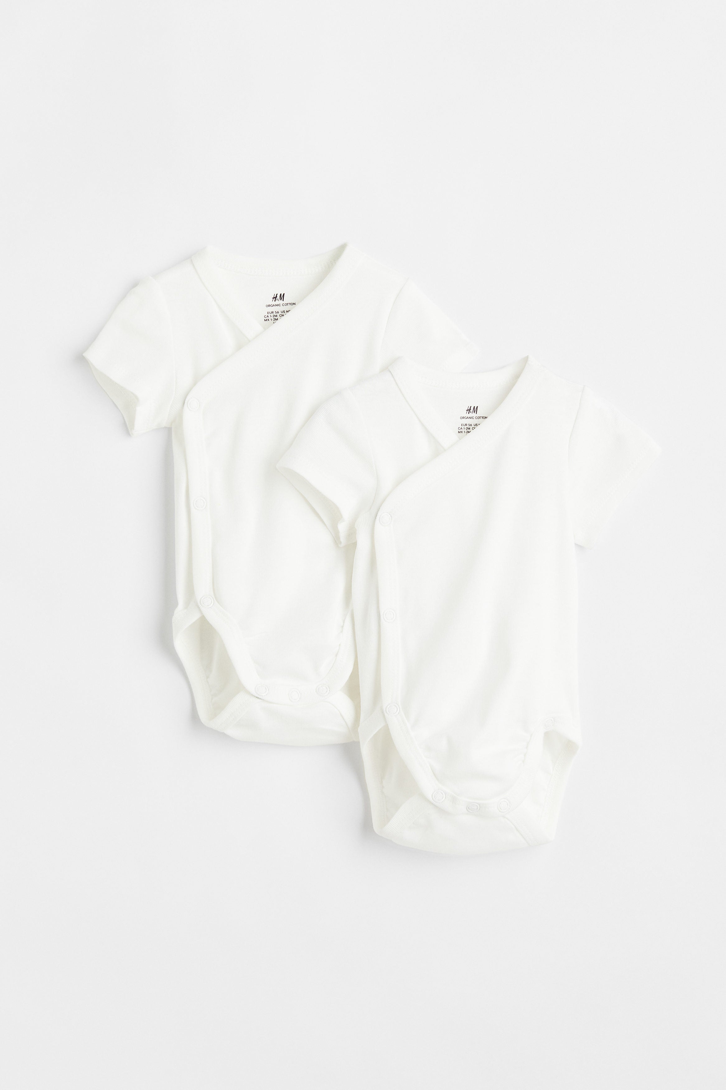 2-pack short-sleeved bodysuits