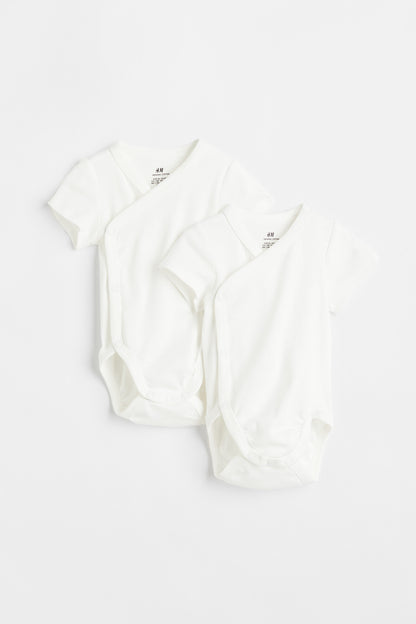 2-pack short-sleeved bodysuits