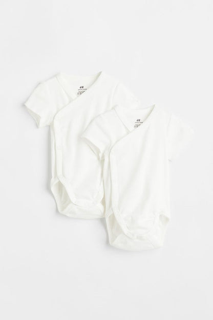2-pack short-sleeved bodysuits