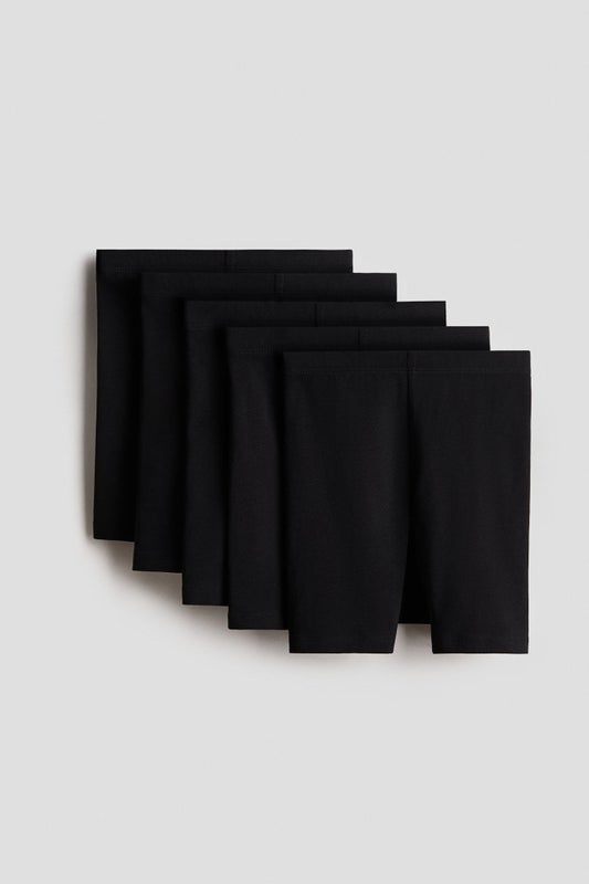 5-pack cotton cycling shorts