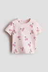 Printed cotton top