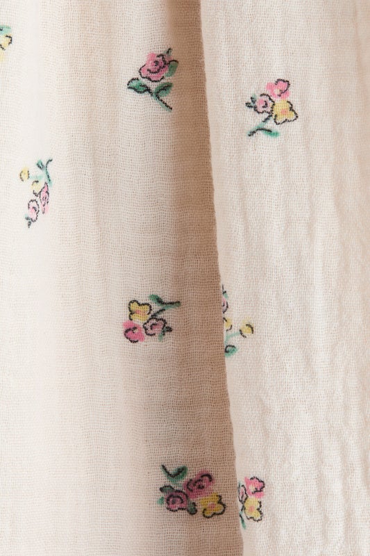 Cotton muslin dress