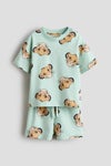 2-piece printed set