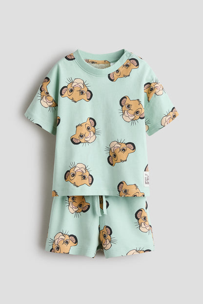 2-piece printed set - 4Y