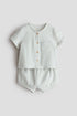 2-piece cotton muslin set - 1M