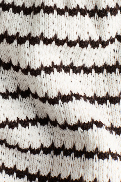 Textured-knit shorts