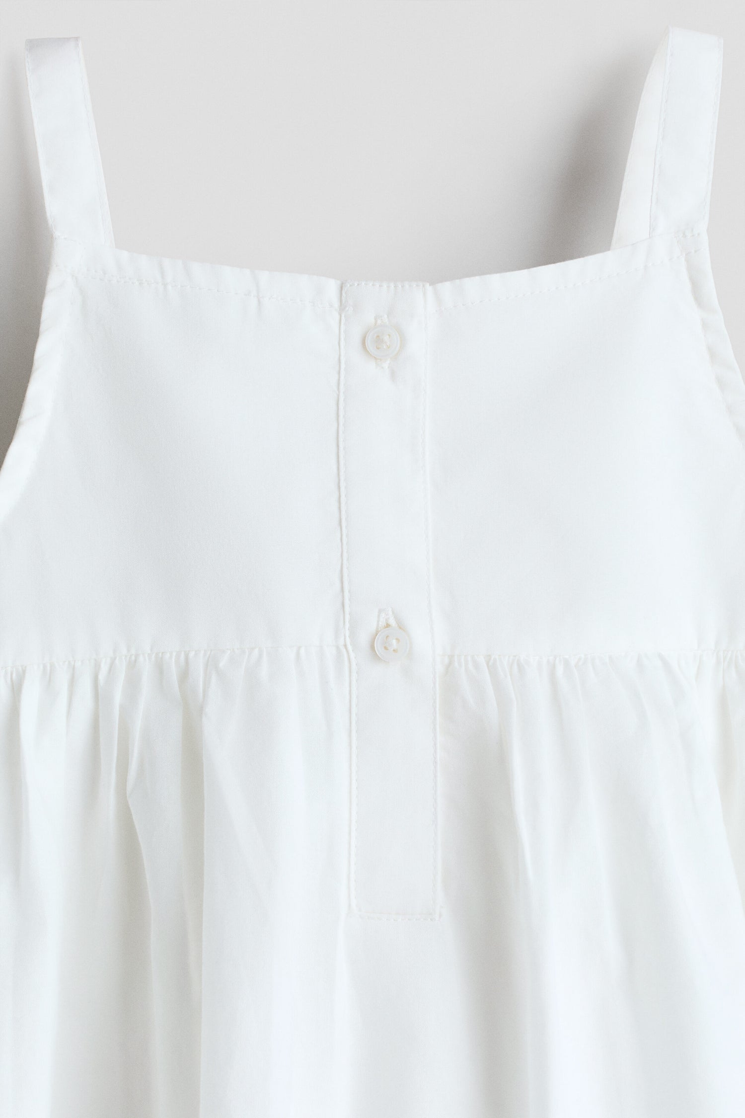 Embroidered strappy dress