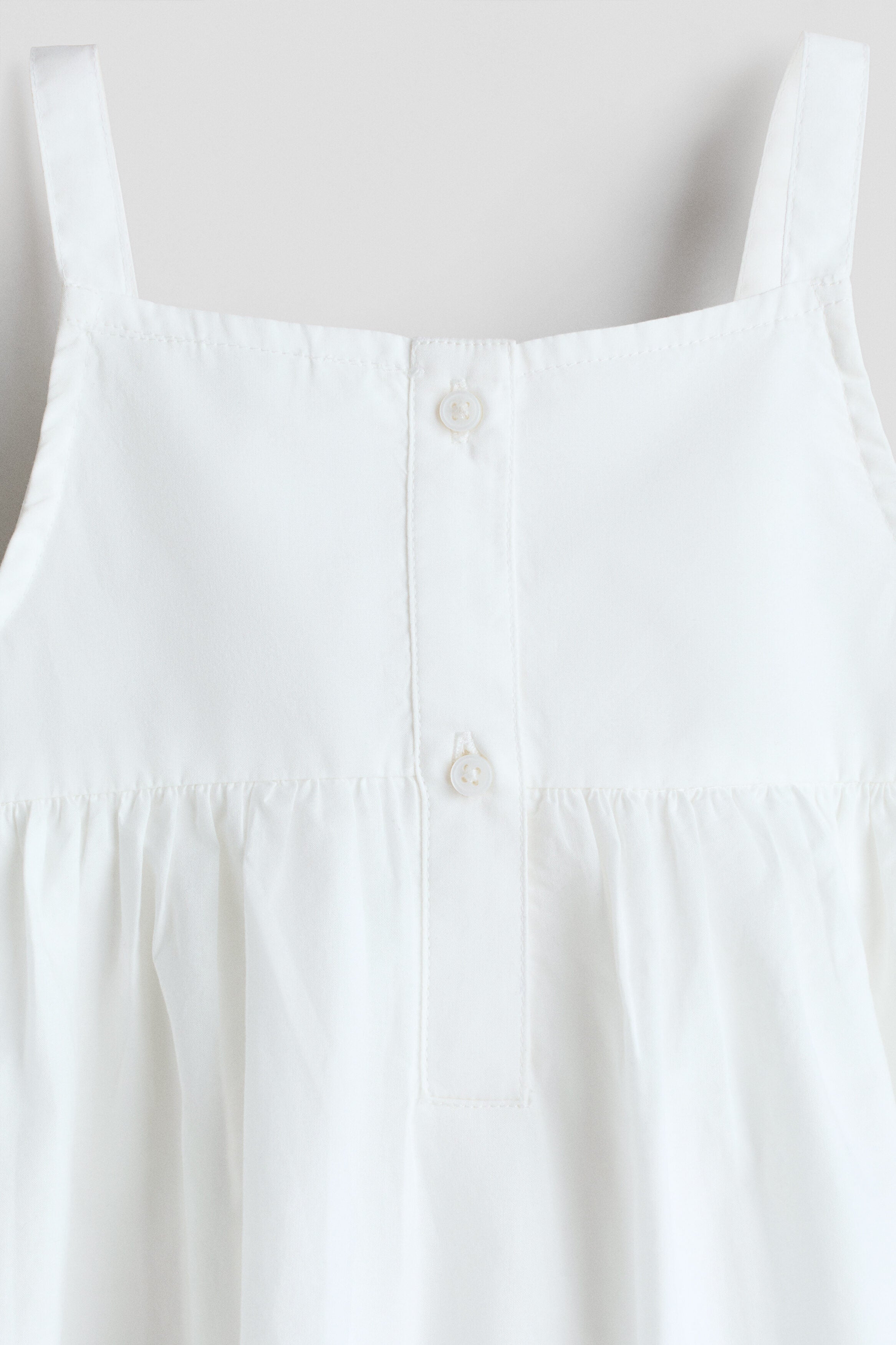 Embroidered strappy dress