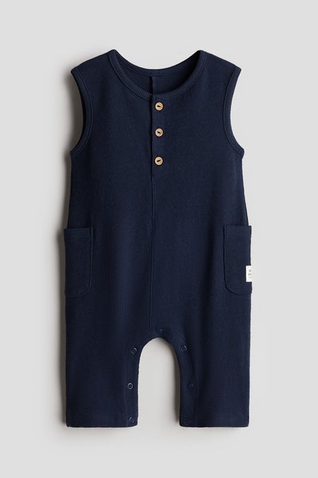 Cotton romper suit